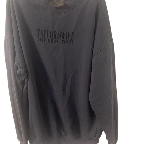 Taylor Swift Eras Tour Blue Crewneck OFFICIAL TOUR MERCH Size XS FIT S M L RARE - Picture 6 of 16